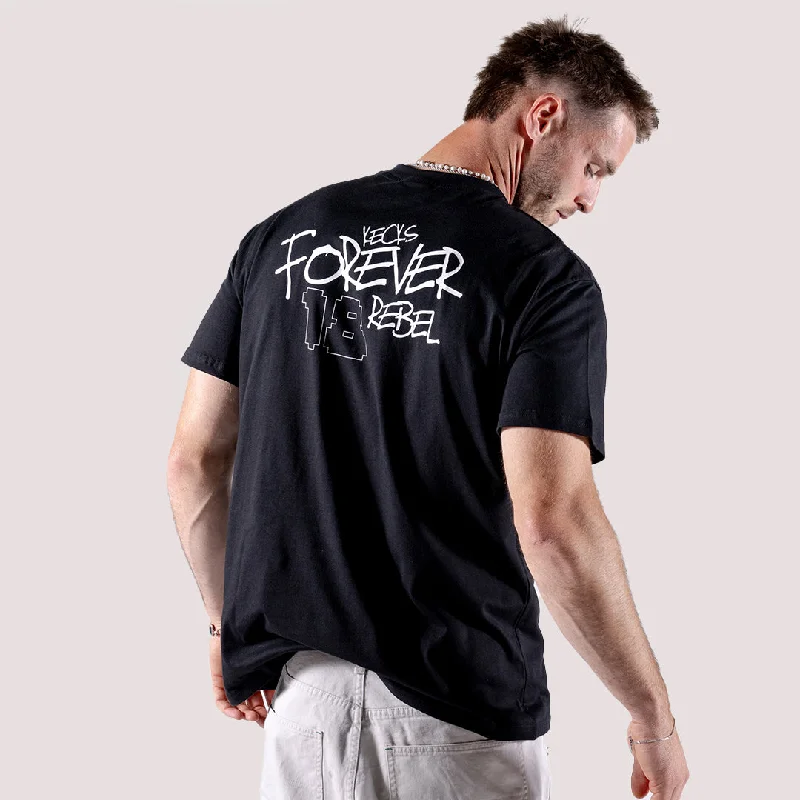 Men's button - front t - shirts with a unique artistic printRebel Tee