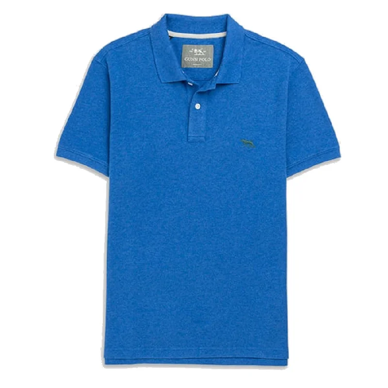 Men's breathable cotton blend polo shirts for summer outingsRodd & Gunn The Gunn Polo Shirt Lapis