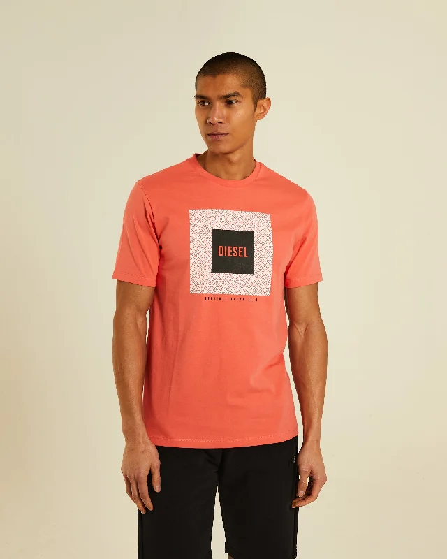 Men's UV - protection t - shirts for outdoor activities in the sunIdris Tee Bright Peach