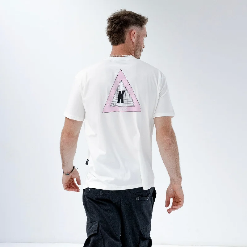 Men's eco - friendly recycled t - shirts for sustainable fashion choicesTrigon Tee