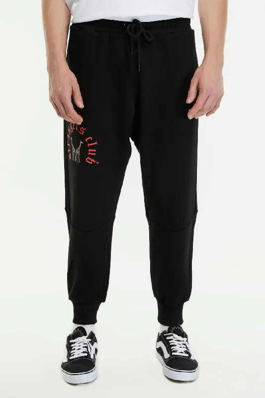 Regular Fit Men's Velvet Sweatpants in Royal Blue for a Luxurious FeelStrangers Club / Sweatpant