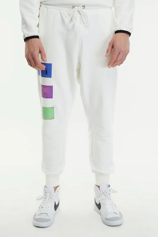 Men's Patch - Worked Sweatpants in Multicolor for a Unique and Fashion - Forward LookGanzfeld Taste / Sweatpant