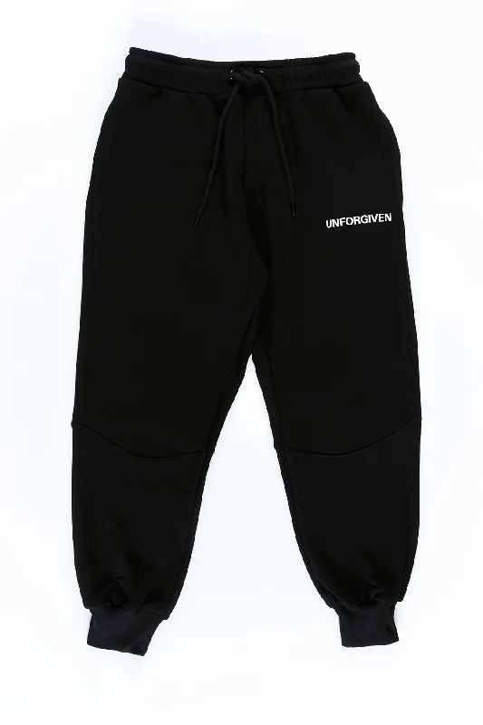 Men's Split - Hem Sweatpants in Navy for a Modern and Trendy DesignUnforgiven / Sweatpant