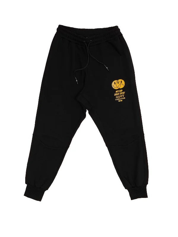 Men's Organic Cotton Sweatpants in Beige for an Eco - Friendly ChoiceNot Sad But Not Happy / Sweatpant