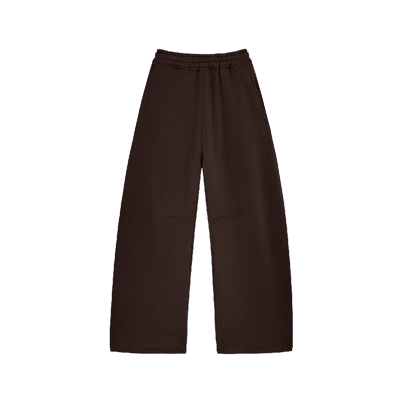 Plus Size Men's Cargo - Pocketed Sweatpants in Khaki for Added StorageEVERYDAY MOCHA BROWN SWEATPANTS