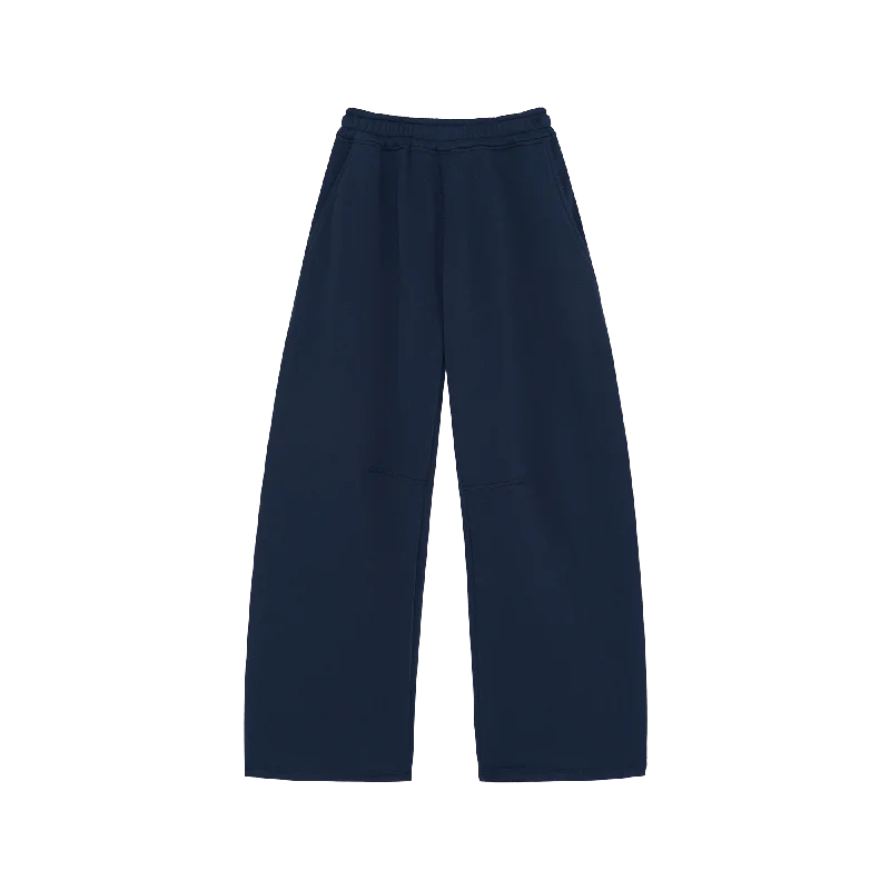 Men's Patch - Worked Sweatpants in Multicolor for a Unique and Fashion - Forward LookEVERYDAY NAVY BLUE SWEATPANTS