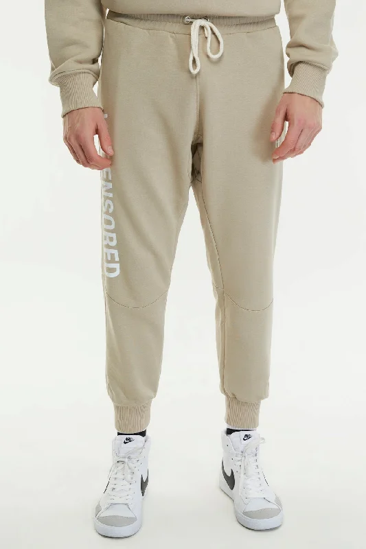 Men's Wind - Resistant Sweatpants in Gray for Outdoor Activities in Windy ConditionsUncensored / Sweatpant